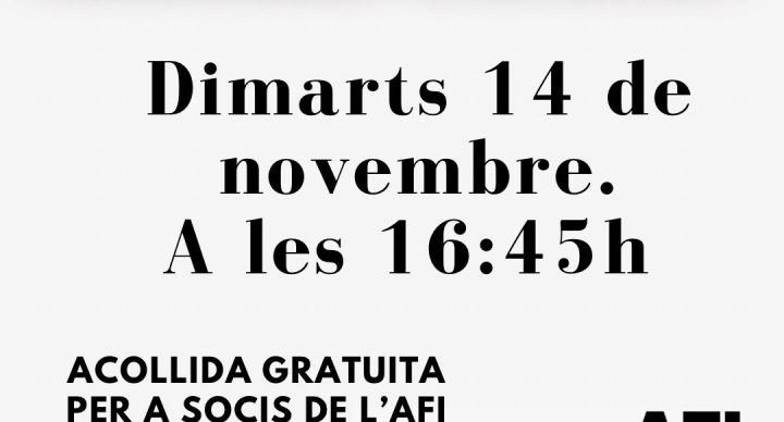 Assemblea General Ordinària de socis                 14 de novembre del 2023 a les 16:45h. 