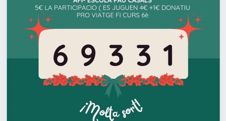 Loteria de NADAL de l’AFI
