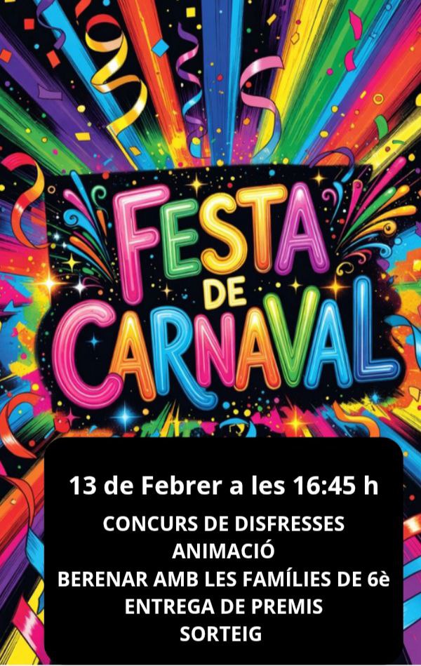 CARNAVAL DE SOMRIURES I DIVERSIÓ!