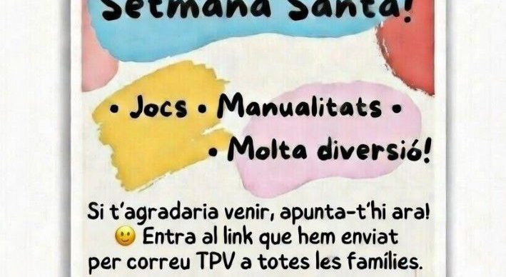 Casalet de Setmana Santa 2026